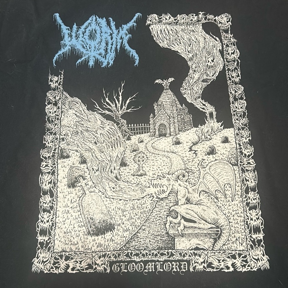 Worm Gloomlord XL FL Black Metal Funeral Doom Shirt